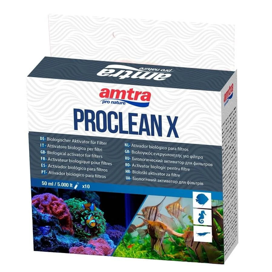 Amtra Proclean X 10 Flacons 1 Amtra Proclean X 10 Flacons