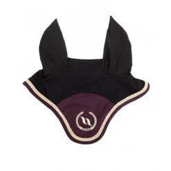 Back On Track Night Collection Bonnet Chevaux Taye Bordeaux - Destockage