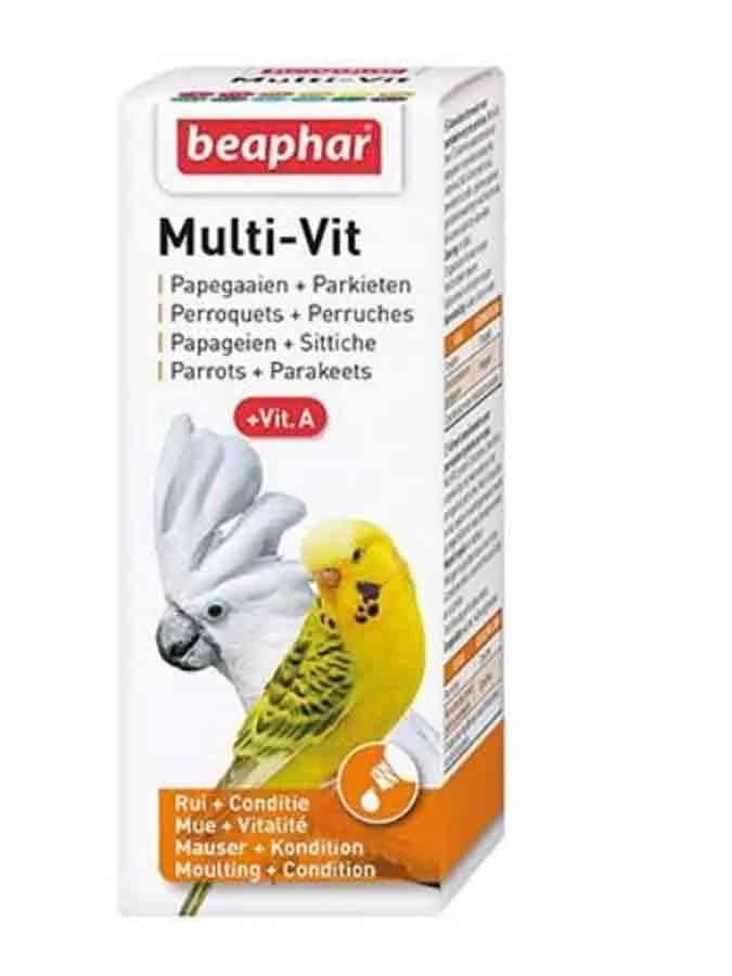 Beaphar Multi-vitamines Perruches Et Perroquets 50 Ml 1 Beaphar Multi-vitamines Perruches Et Perroquets 50 Ml