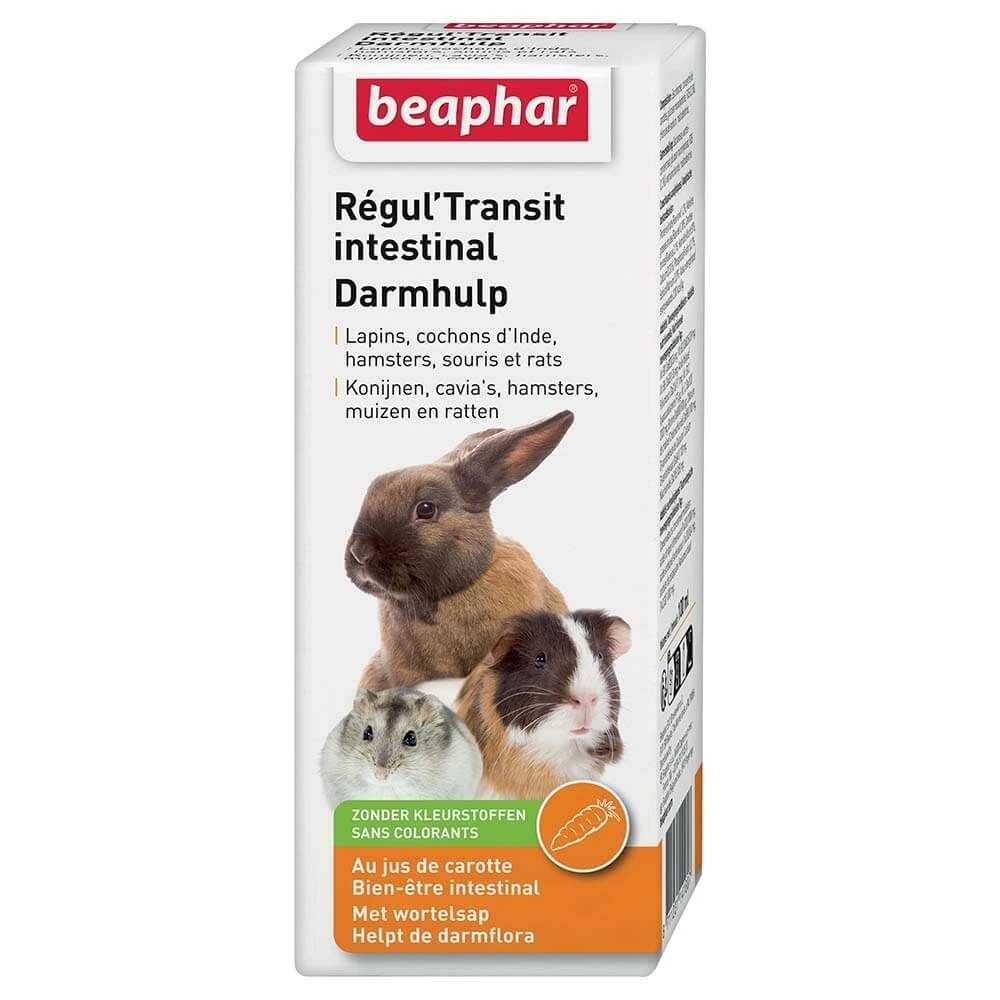 Beaphar Régul'transit Hygiène Digestive Rongeur 100 Ml 1 Beaphar Régul'transit Hygiène Digestive Rongeur 100 Ml