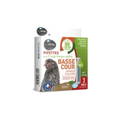 Biovetol Pipettes Antiparasitaires Basse-cour 3 X 0,85 Ml