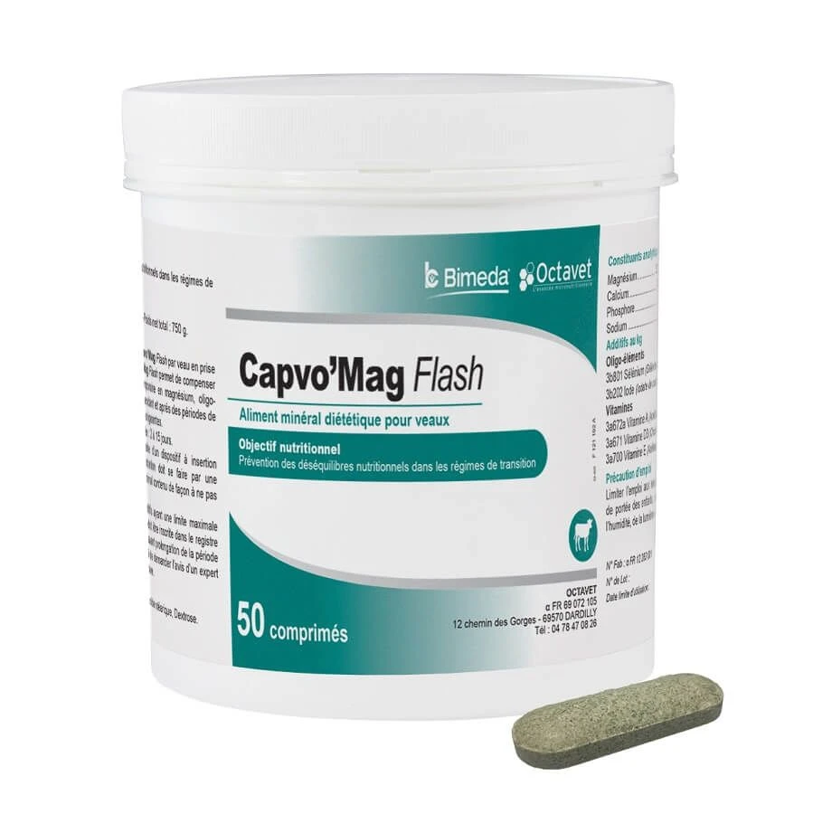 Capvo'Mag Flash Pour Veau 50 Cps 1 Capvo'Mag Flash Pour Veau 50 Cps