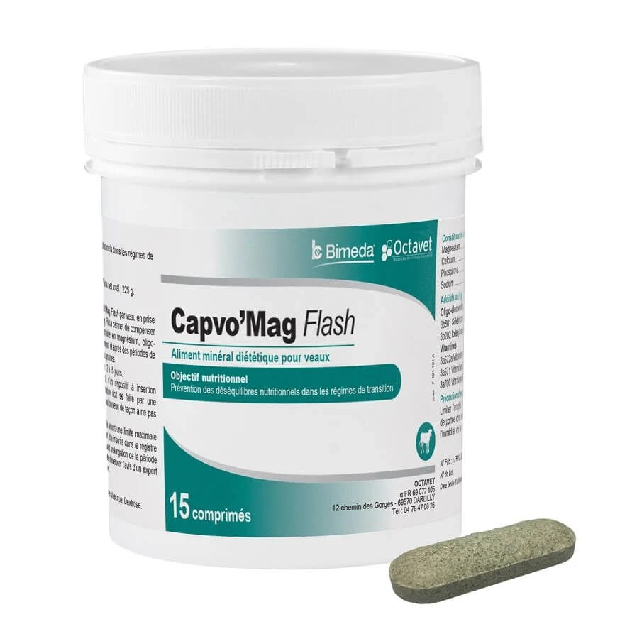Capvo'Mag Flash Pour Veau 15 Cps 1 Capvo'Mag Flash Pour Veau 15 Cps