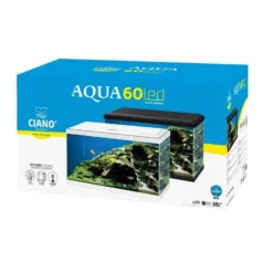 Ciano Aquarium 60 LED Blanc - Destockage -Équilibre Animal ciano aquarium 60 led blanc 3