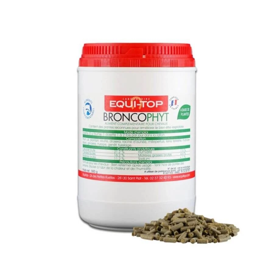 Equi-top Broncophyt Confort Respiratoire 500 Grs 1 Equi-top Broncophyt Confort Respiratoire 500 Grs