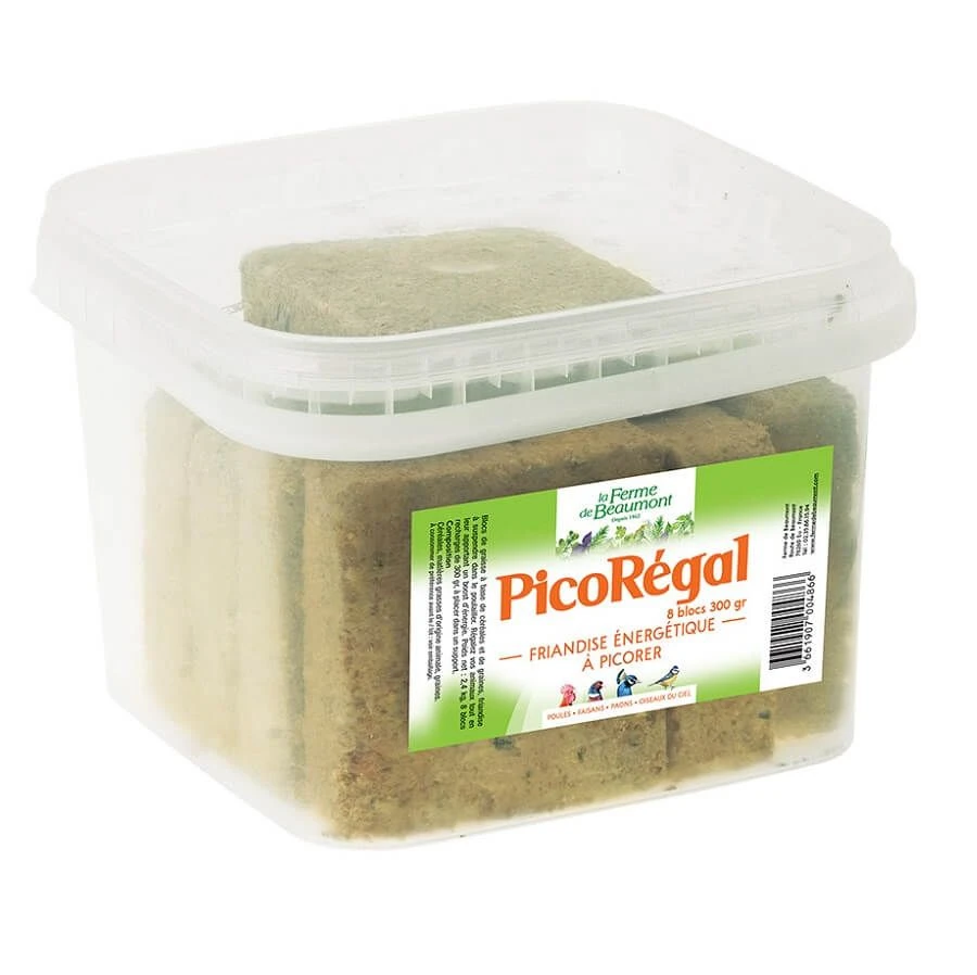 Ferme De Beaumont Bloc PicoRégal 8 X 300 G 1 Ferme De Beaumont Bloc PicoRégal 8 X 300 G