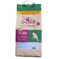 Gasco Mélange De Graines Bio Pour Oiseaux 5 Kg