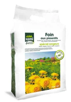 Hami Form Foin Au Pissenlit Spécial Rongeur 20 L