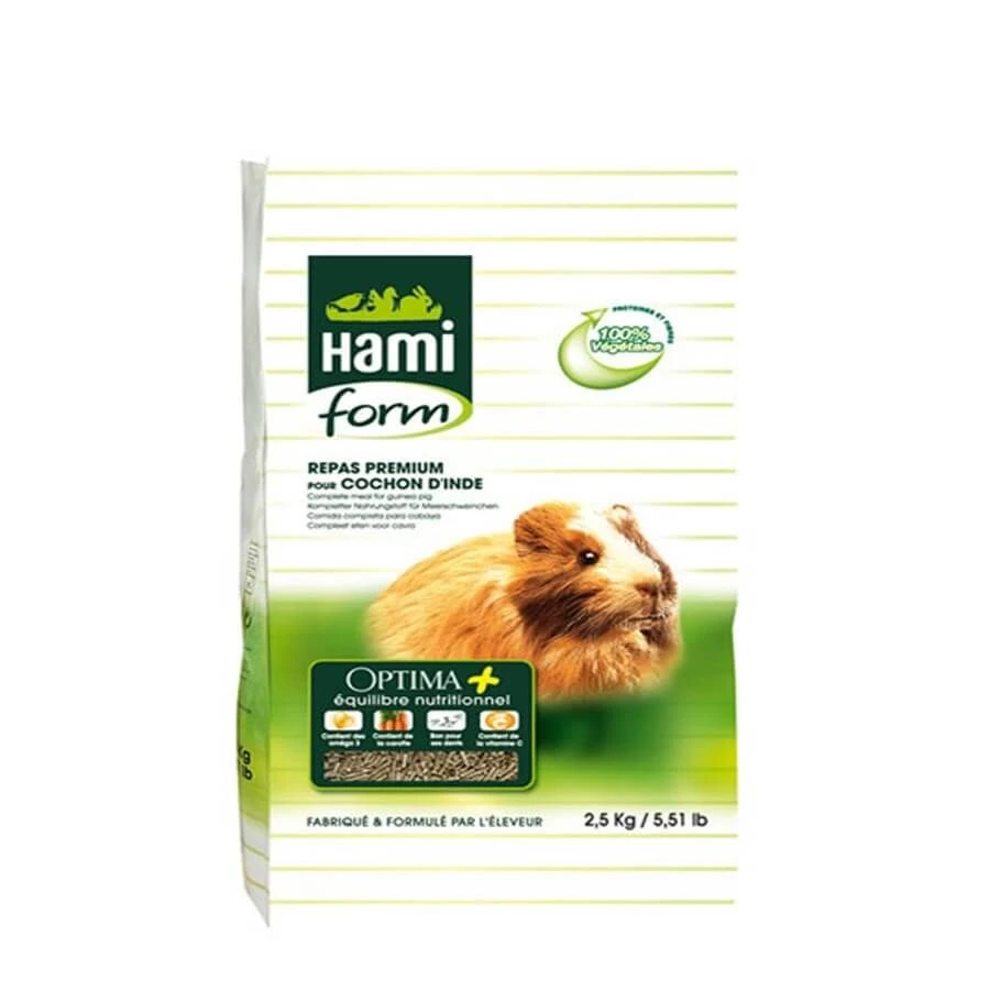 Hami Form Repas Premium Optima + Cochon D'Inde 2.5 Kg 1 Hami Form Repas Premium Optima + Cochon D'Inde 2.5 Kg