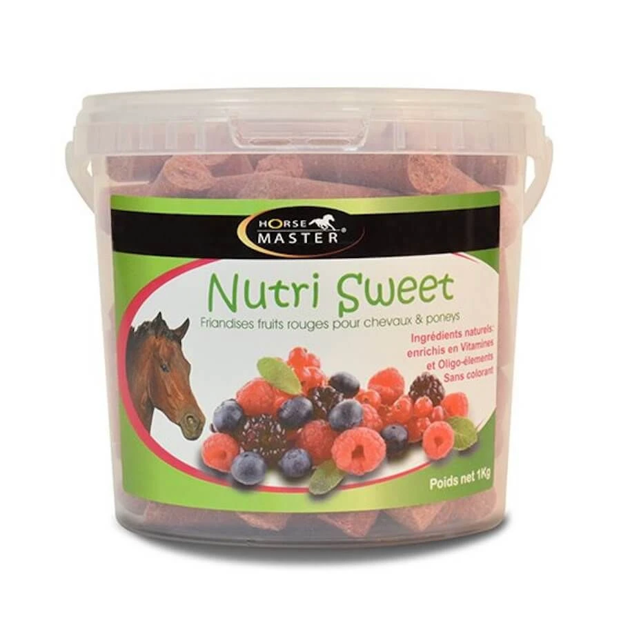 Horse Master Nutri Sweet Friandise Fruits Rouges 1 Kg