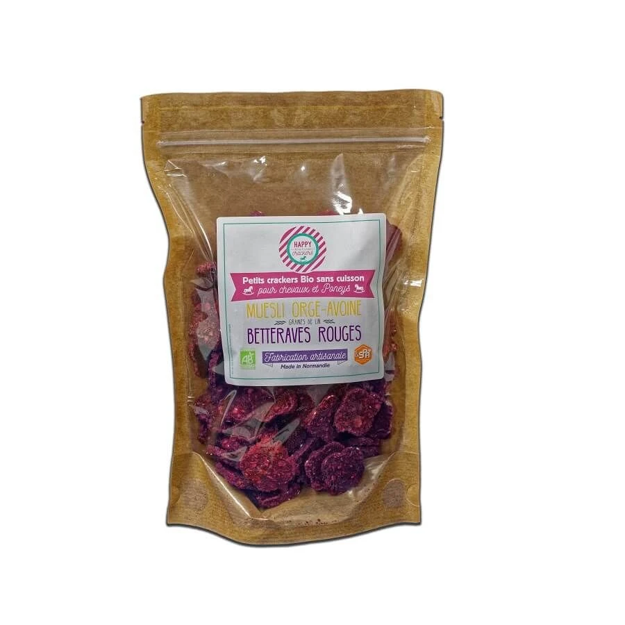 Happy Crackers Betteraves Rouges Pour Cheval 300 G 1 Happy Crackers Betteraves Rouges Pour Cheval 300 G