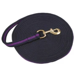 Kerbl Longe De Travail Softlonge Bleu Et Violet 8 M