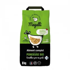 Magalli Aliment Complet Poule Pondeuse Bio 8 Kg