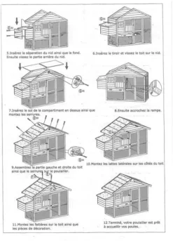 Poulailler Dakota -Équilibre Animal poulailler voliere plan gratuit dakota 2
