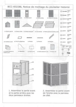 Poulailler Helsinki -Équilibre Animal poulailler voliere plan gratuit helsinki 2 1
