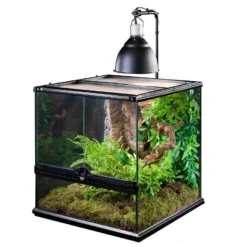 Exo Terra Support Pour Dôme D'éclairage 7 Exo Terra Support Pour Dôme D'éclairage -Équilibre Animal pt2223 light bracket in use 02