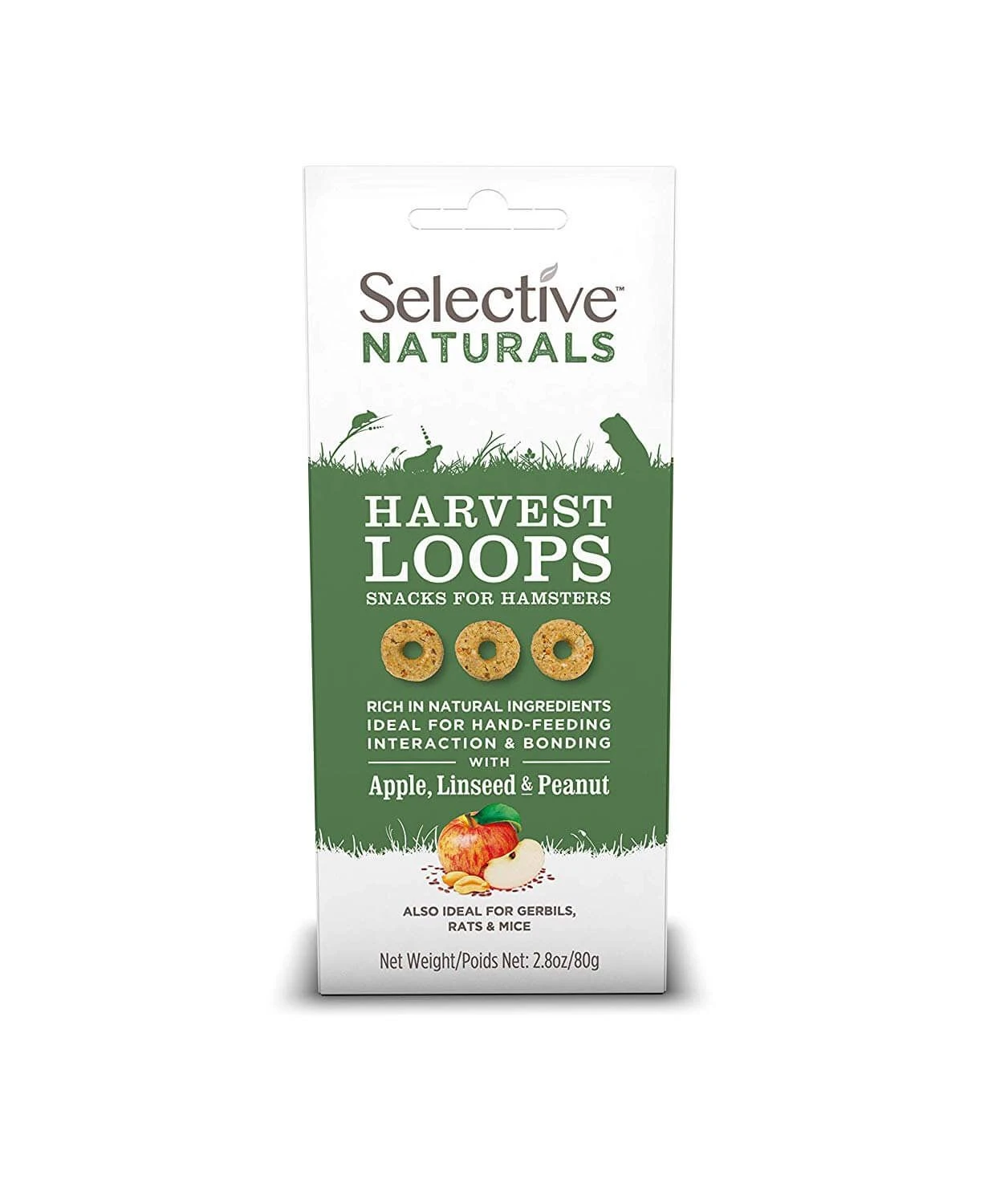 Supreme Selective Naturals Harvest Loops Hamsters 80 G X4 1 Supreme Selective Naturals Harvest Loops Hamsters 80 G X4