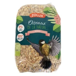 Zolux Mélange Oiseaux Du Jardin Premium Riche En Millet 2.5 Kg