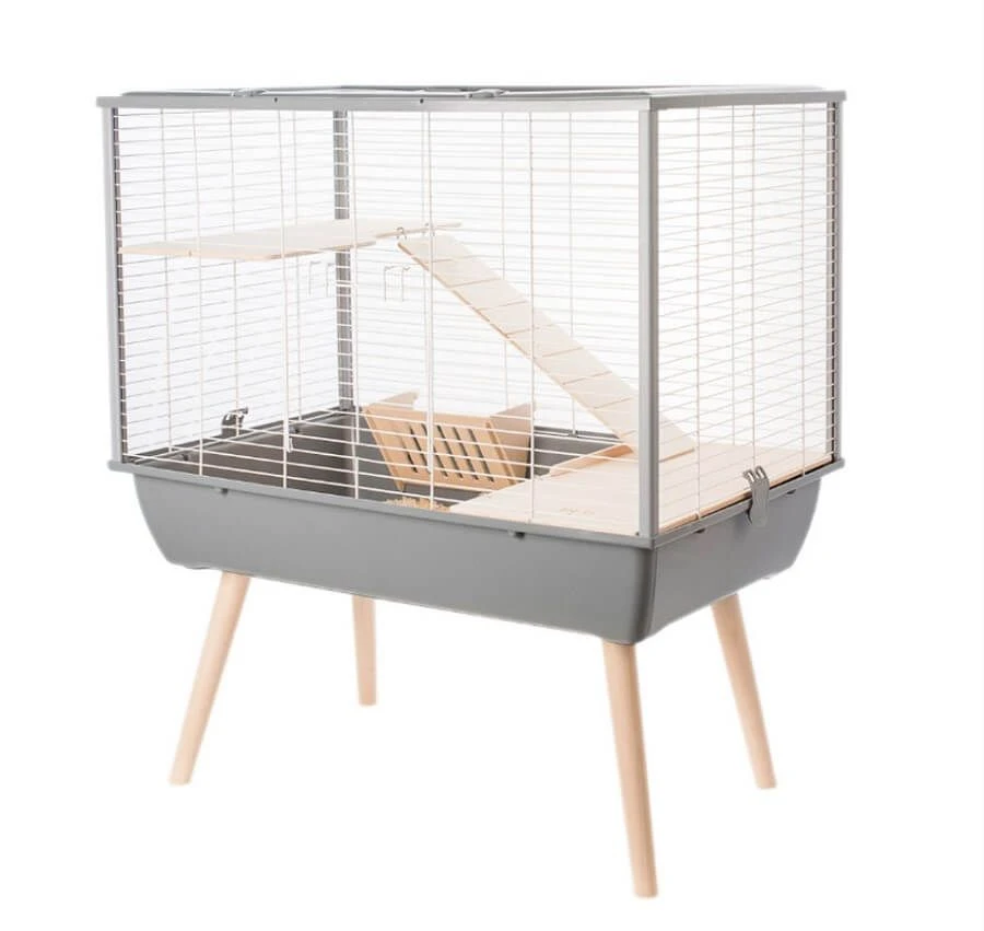 Zolux Cage NEO Muki Grise 1 Zolux Cage NEO Muki Grise