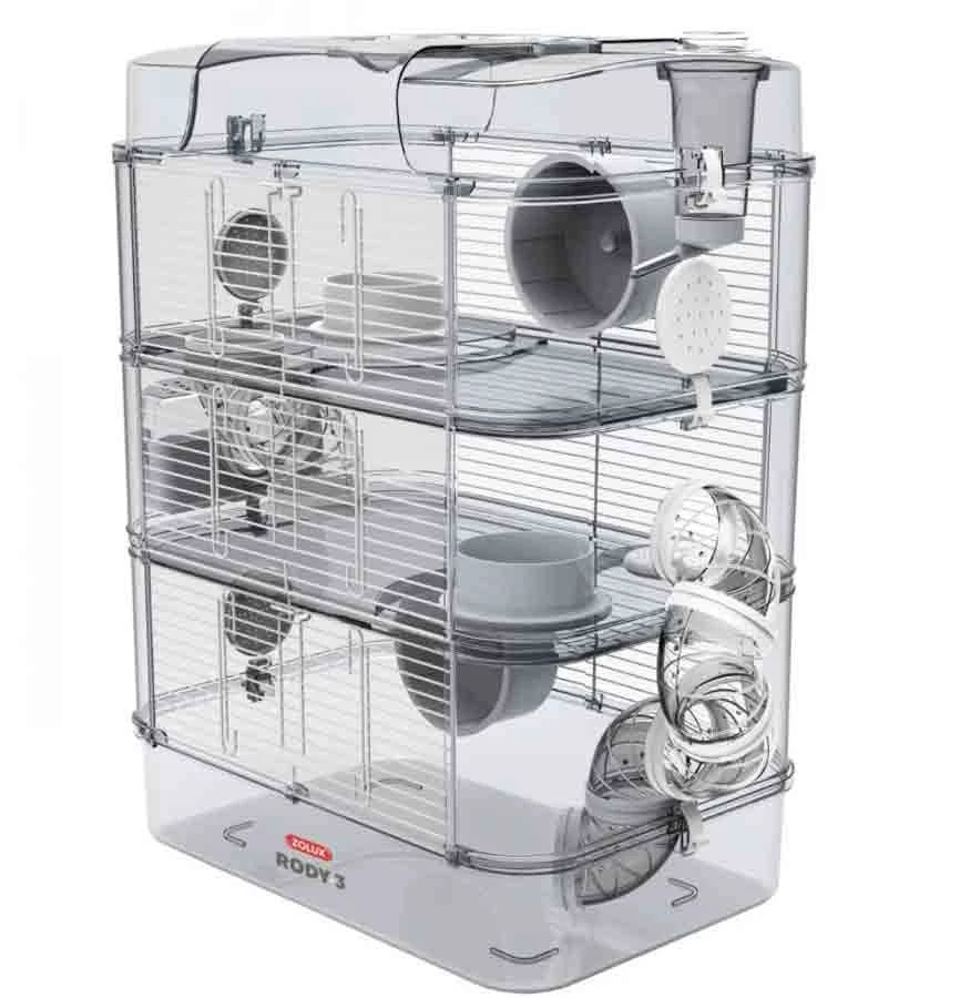 Zolux Cage RODY.3 Trio Blanc 1 Zolux Cage RODY.3 Trio Blanc