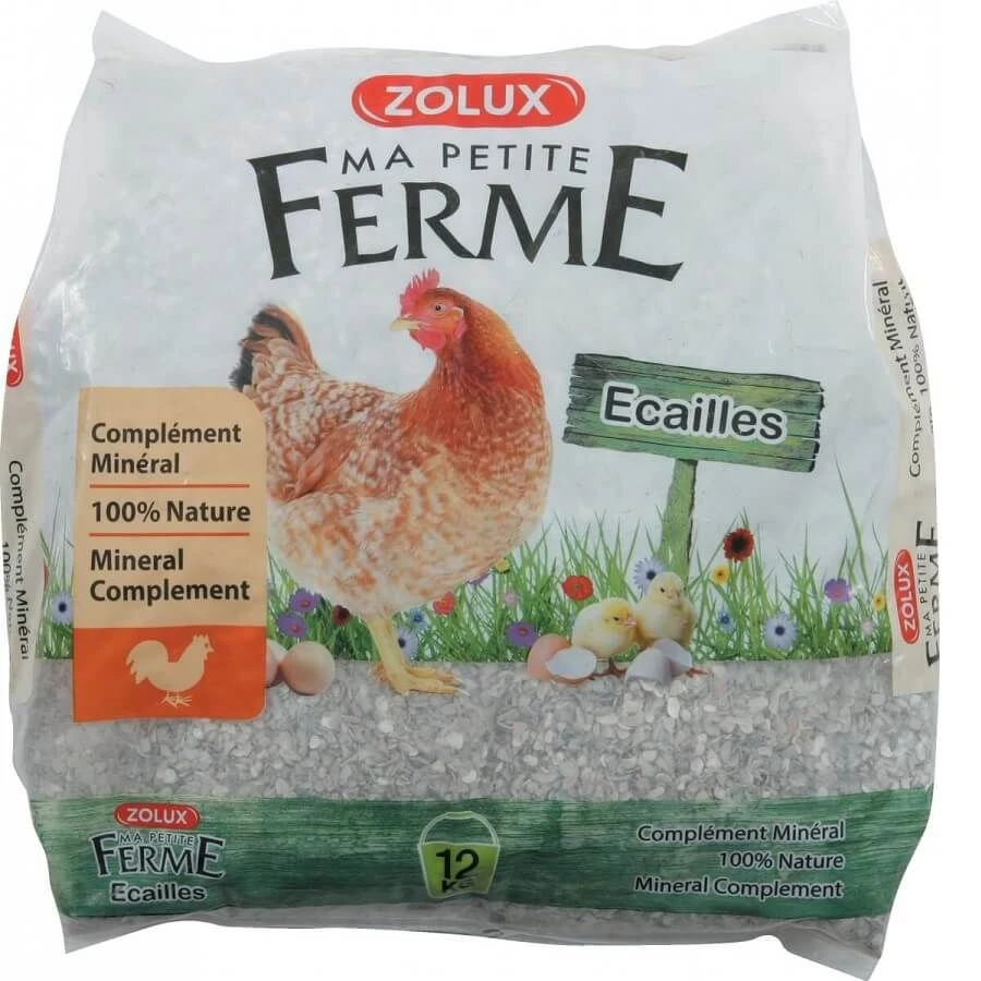 Zolux Ecailles Pour Poule 12 Kg 1 Zolux Ecailles Pour Poule 12 Kg