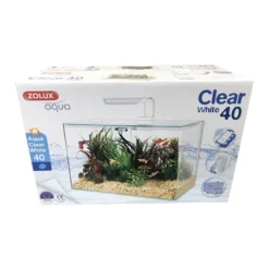 Zolux Aquarium Aqua Clear 40 Blanc
