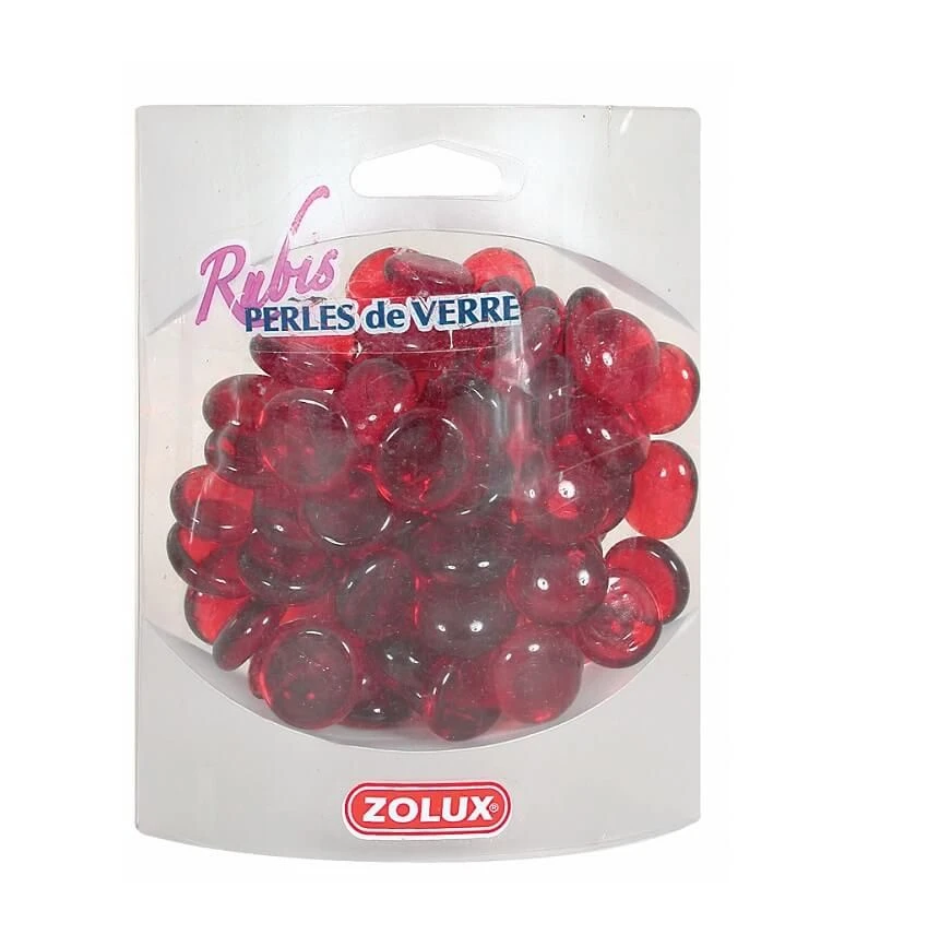 Zolux Perles De Verre Rubis 420 Grs